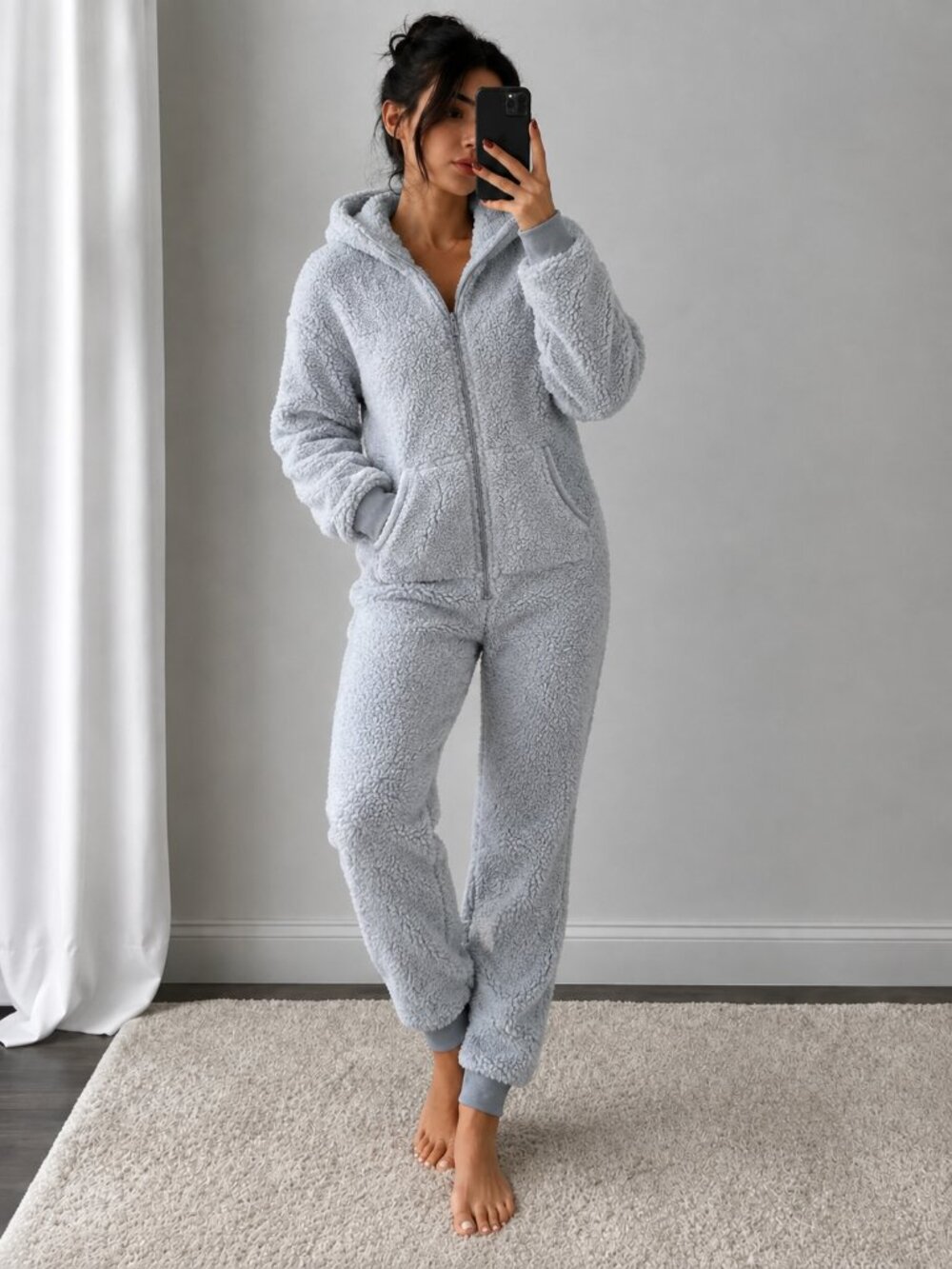 VS sherpa onesie